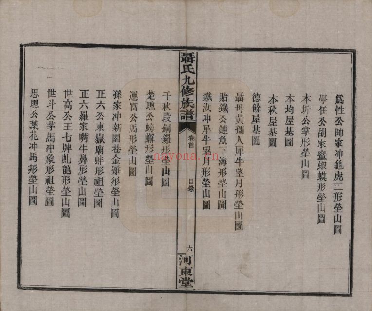 聂氏宗谱族谱(中华寻根网)共3册