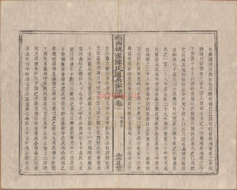陈氏宗谱族谱(中华寻根网)共129册