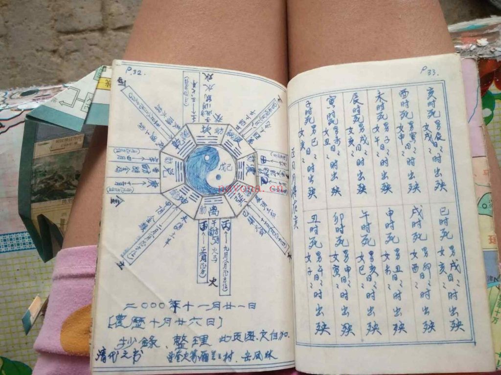 《阴阳用书》手稿9