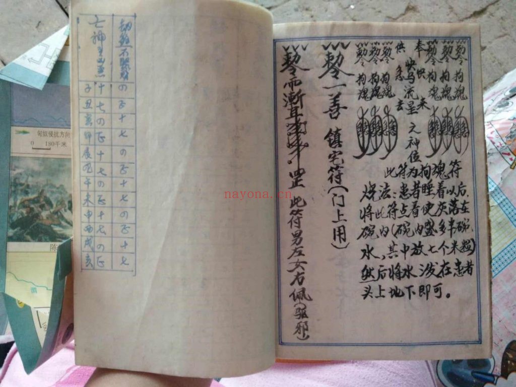 《阴阳用书》手稿9