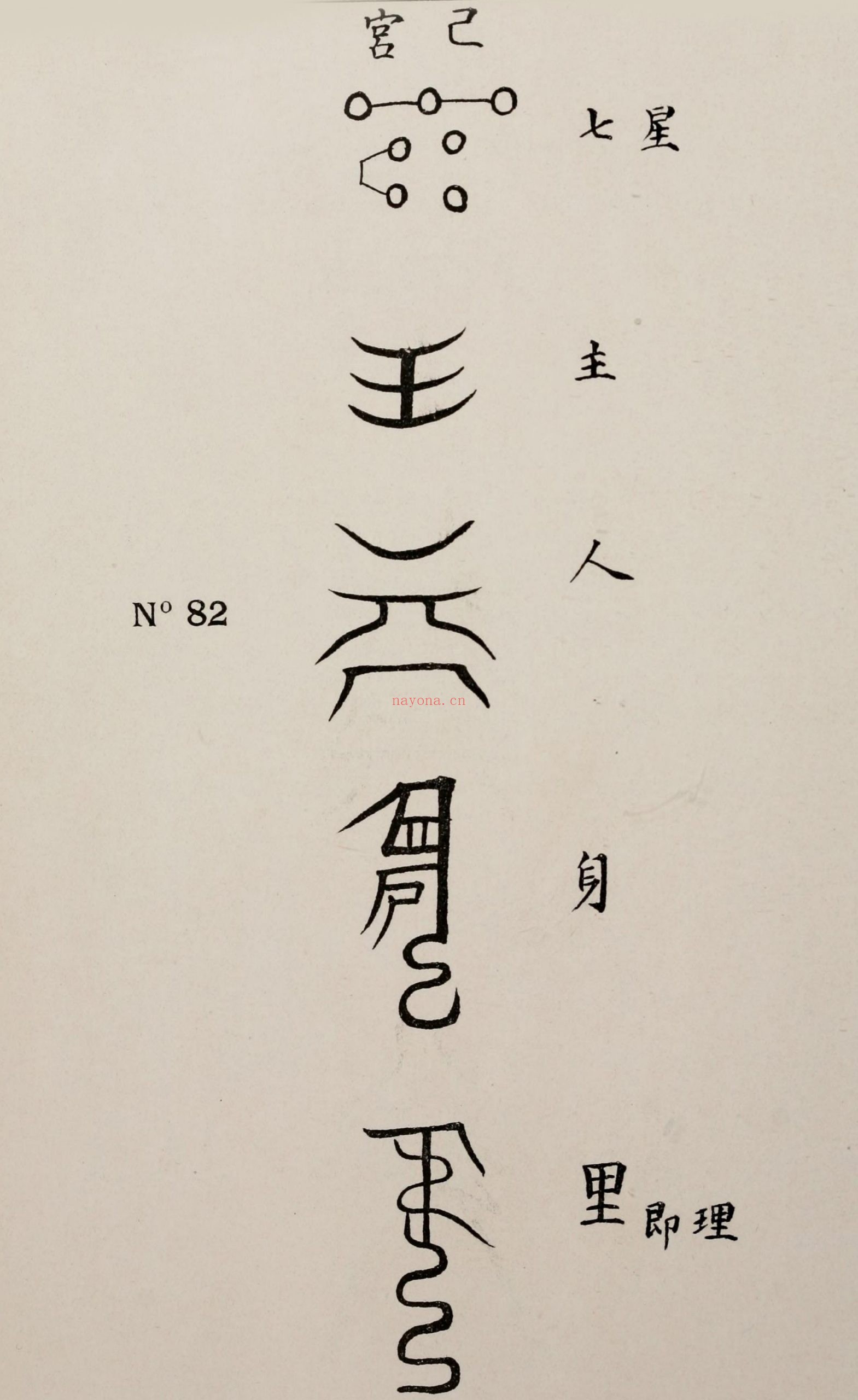 清代传教士绘 各式符箓图册