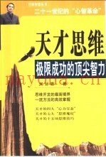 天才思维  极限成功的顶尖智力