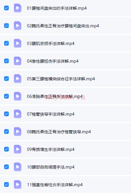 魏文彬魏氏扁鹊神医按摩术第1期22集视频 中医按摩