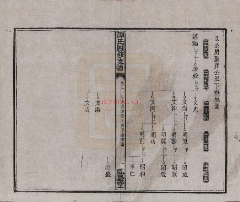 谭氏宗谱族谱(中华寻根网)共9册
