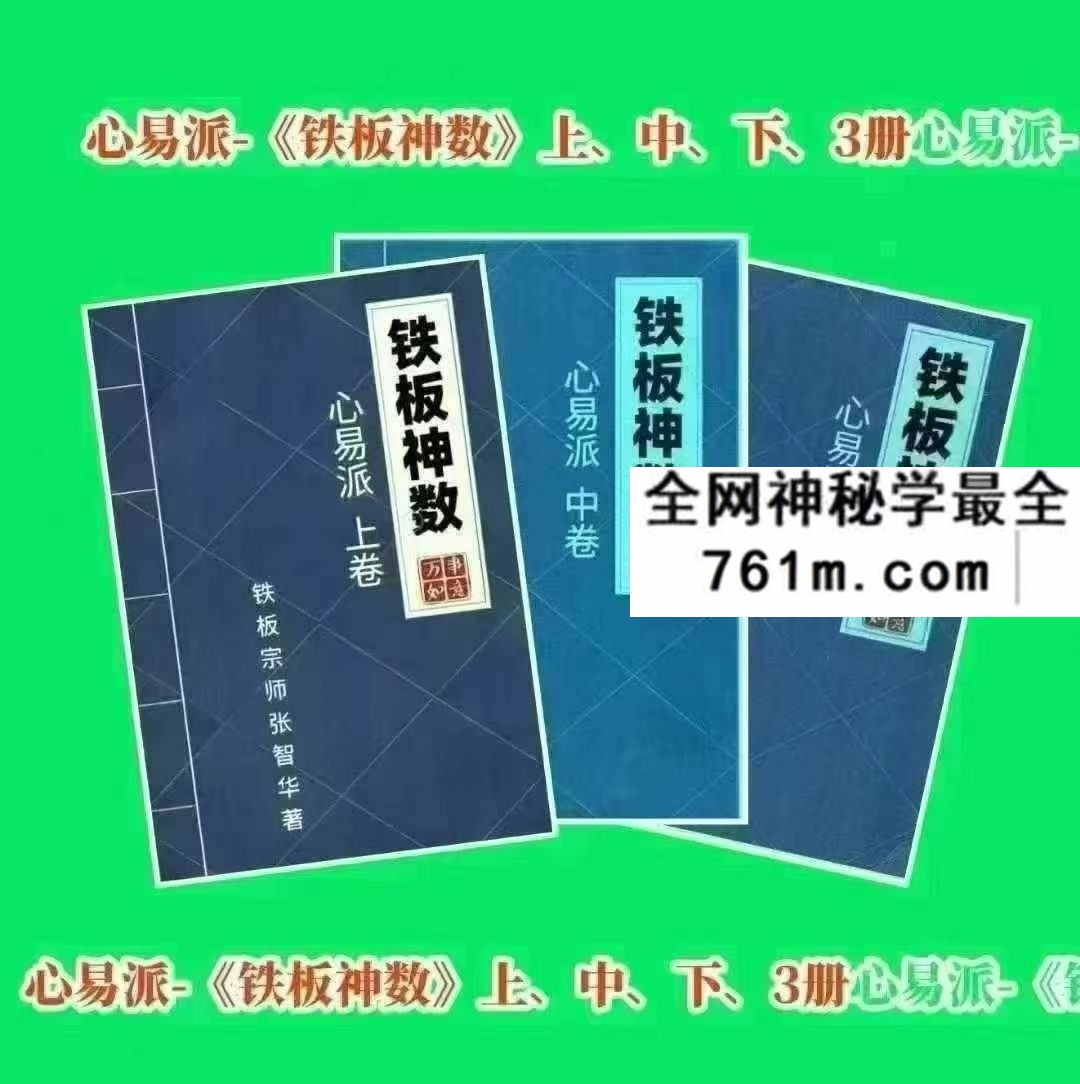 心易派铁板神数