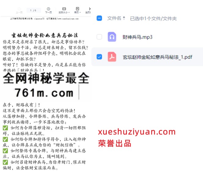 若诚玄坛赵帅金轮如意兵马秘法 音频+文档