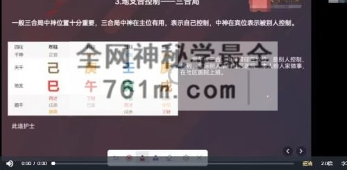 A2532钱雷传统四柱八字从入门到放弃（理法）视频27集