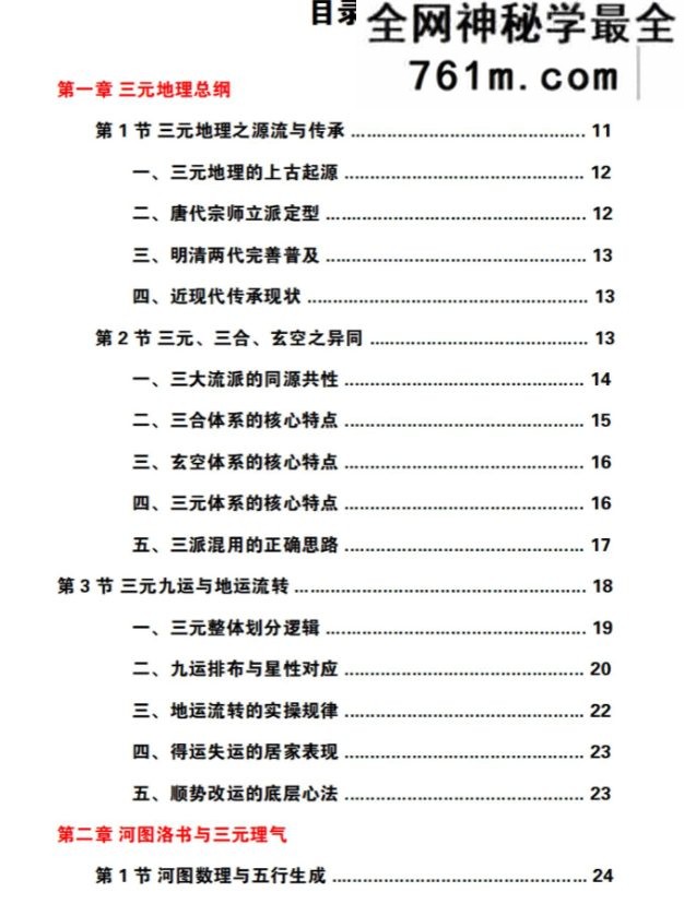 《三元地理催丁贵秘诀》上下册 两本电子书