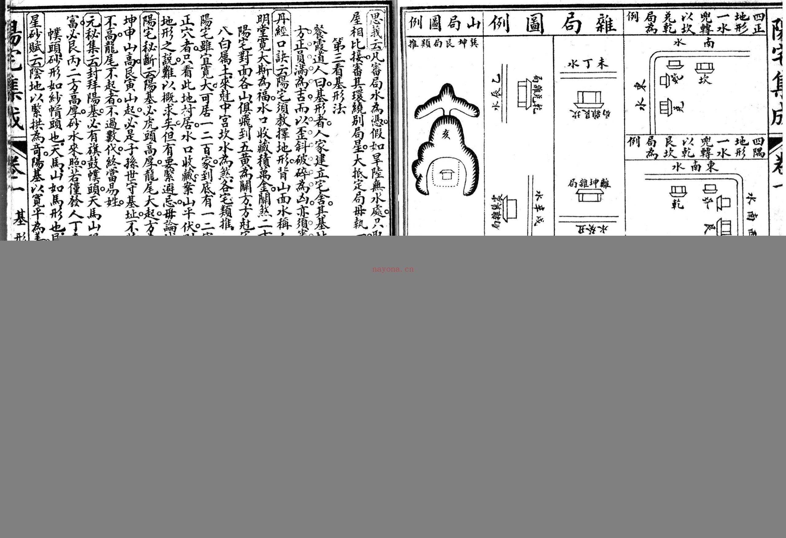 阴阳二宅全书-阳宅集成八册