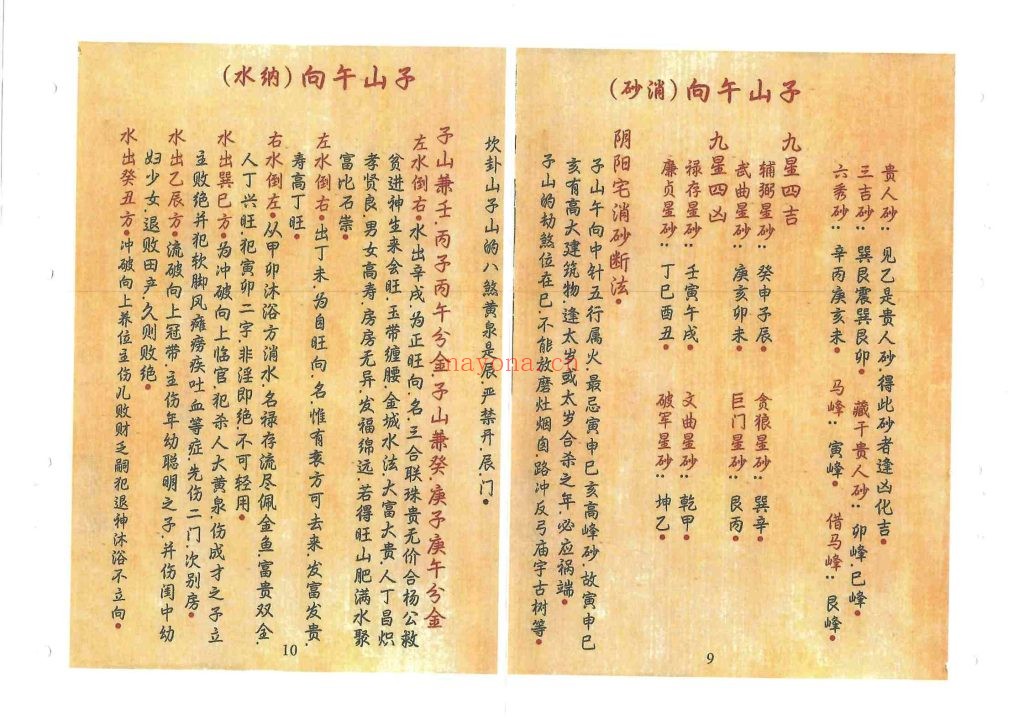 《杨公消砂纳水》9