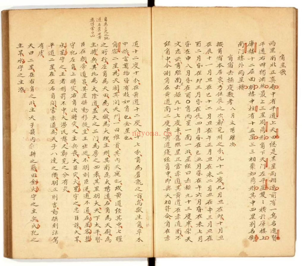 《二十八宿总论》东南西北4册10