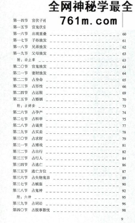 黎光六爻合集-7册电子书
