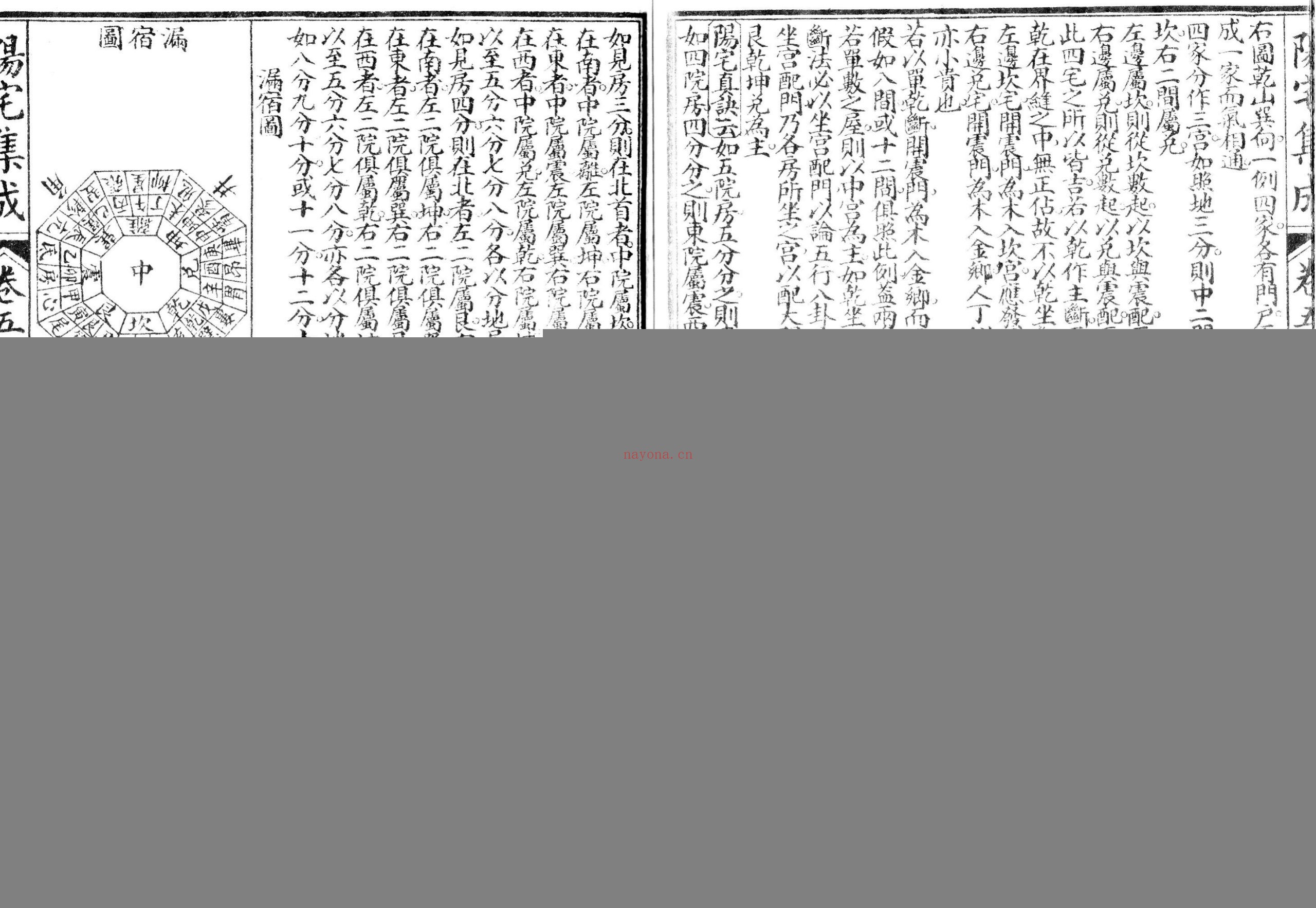 阴阳二宅全书-阳宅集成八册
