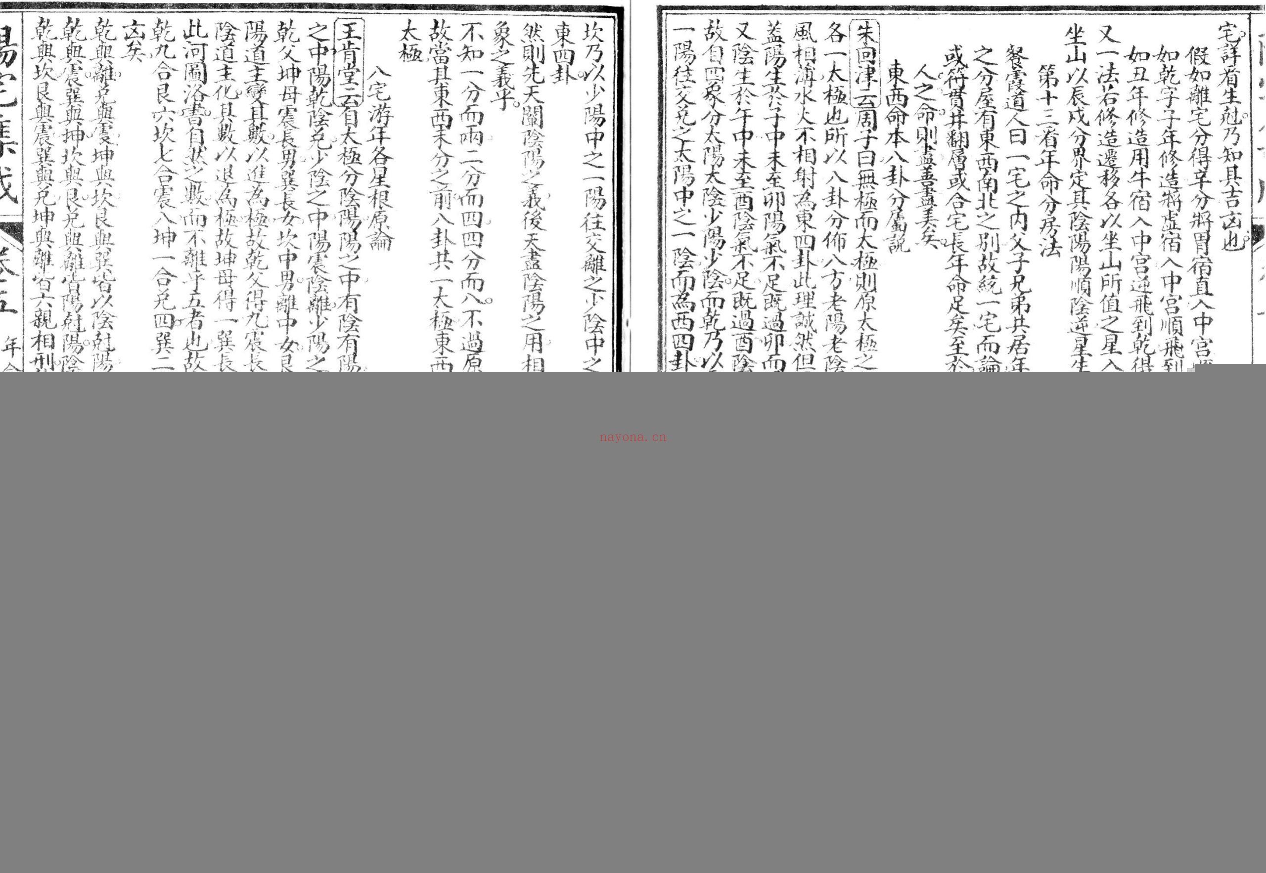 阴阳二宅全书-阳宅集成八册