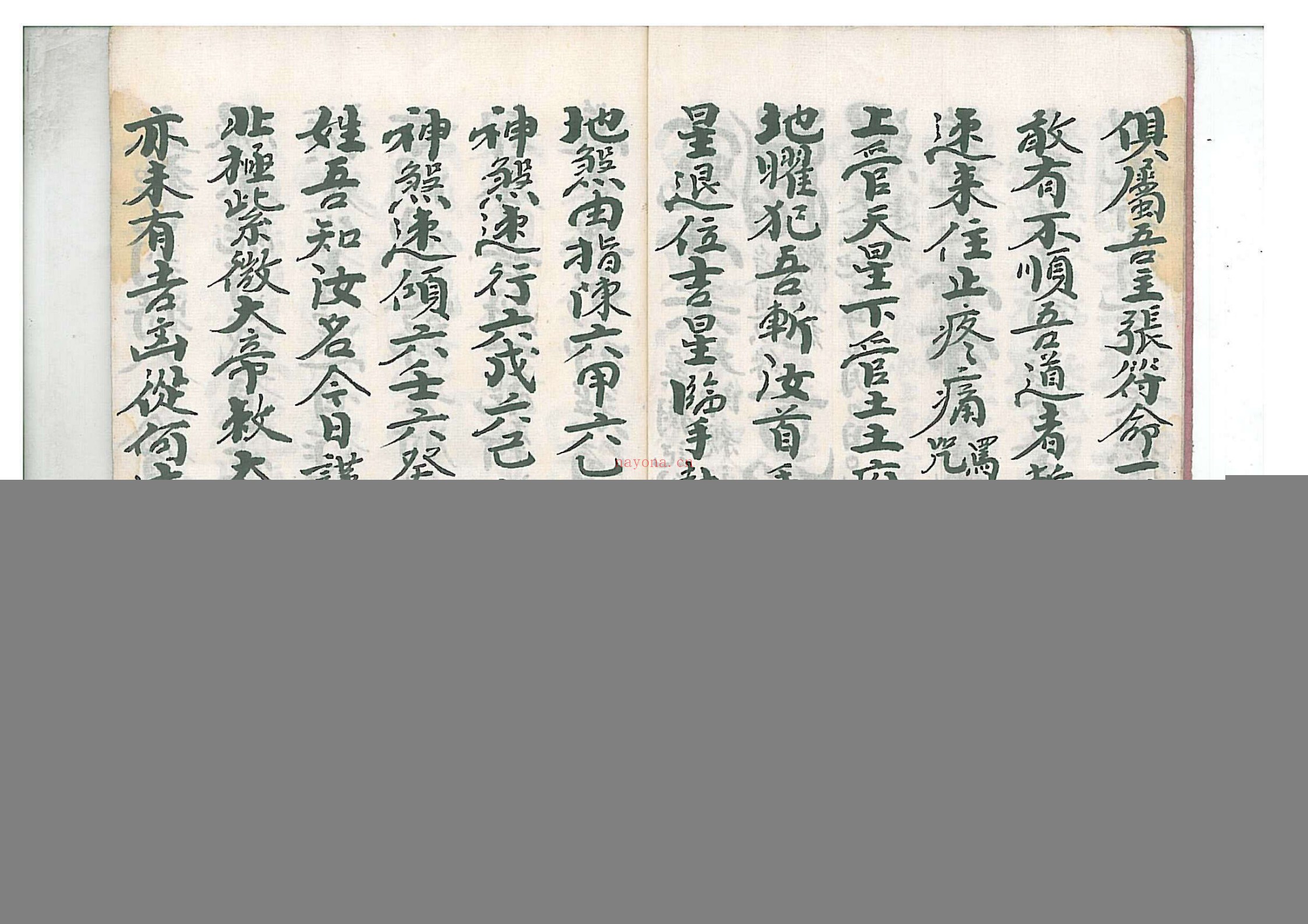诸符秘旨 地司真机秘旨