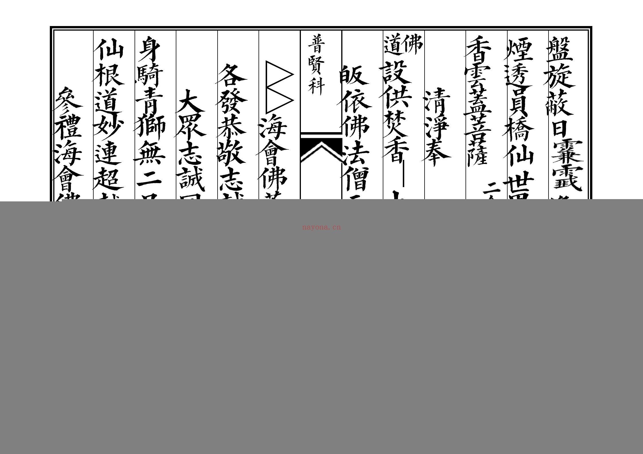 普贤科