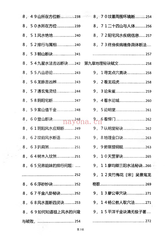杨筠松龙脉堪舆学撼龙经诠释内部资料614页