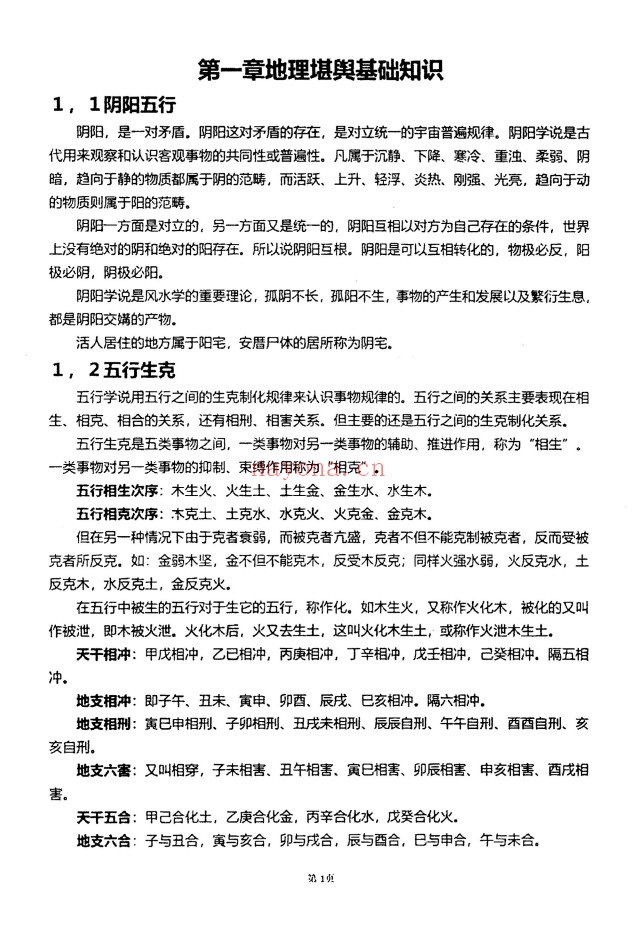 杨筠松龙脉堪舆学撼龙经诠释内部资料614页
