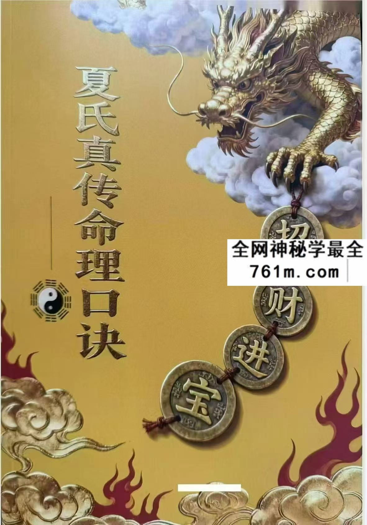 夏光明 夏氏真传命理口诀301页