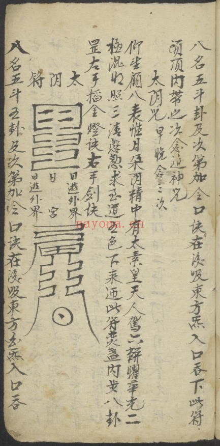 《周易内秘丁甲大法》古本（道教书籍大全）