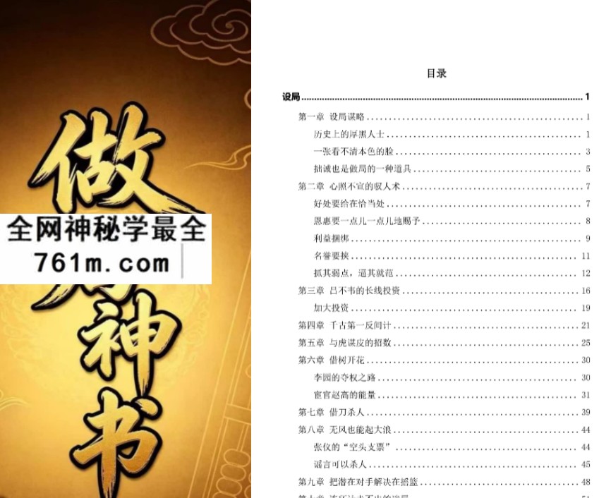 做局神书225页