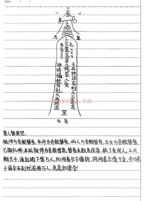 道家符咒《茅山小科一宗》65页 国学古籍 第4张