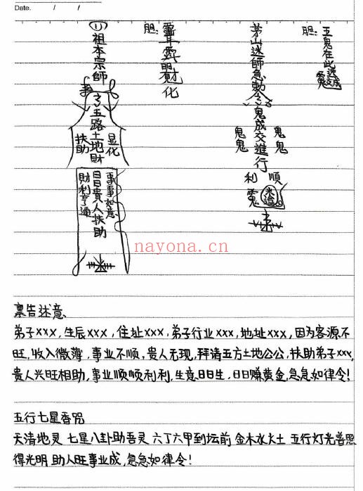 道家符咒《茅山小科一宗》65页 国学古籍 第5张