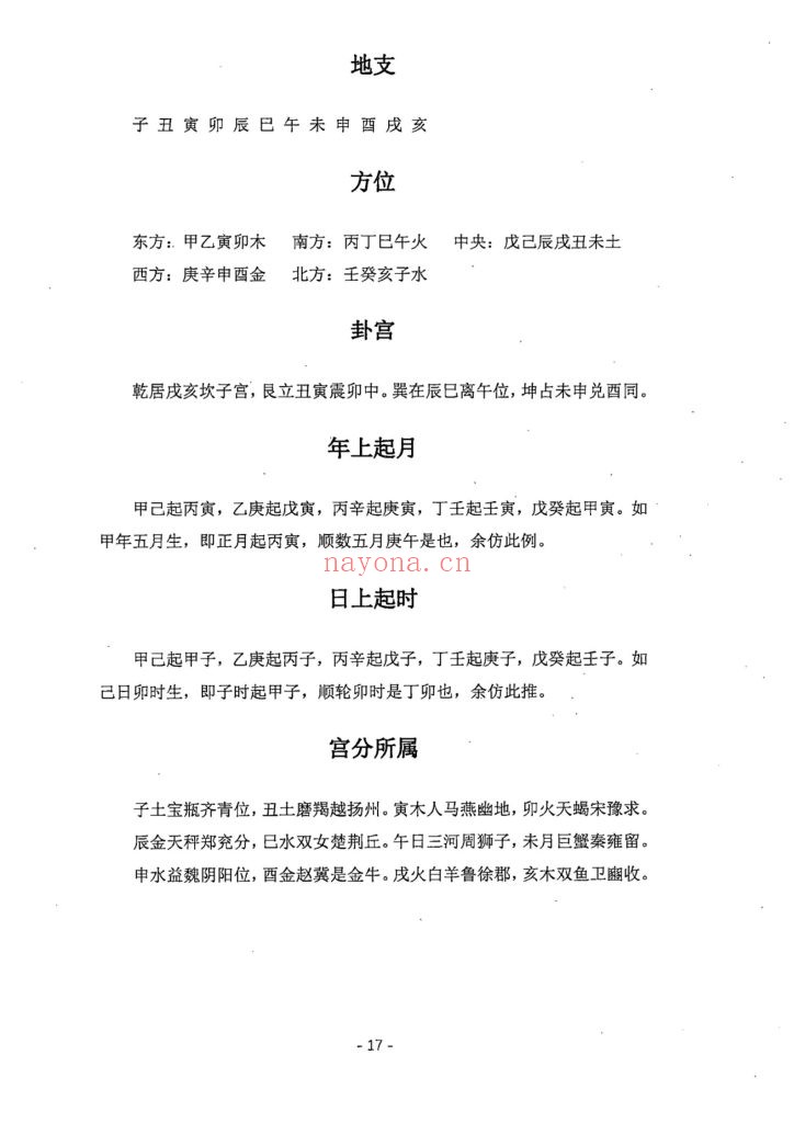 《星学小抄》上中下