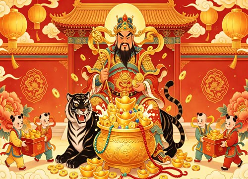 赵财神运财灯法:增财库增财源提财运资料