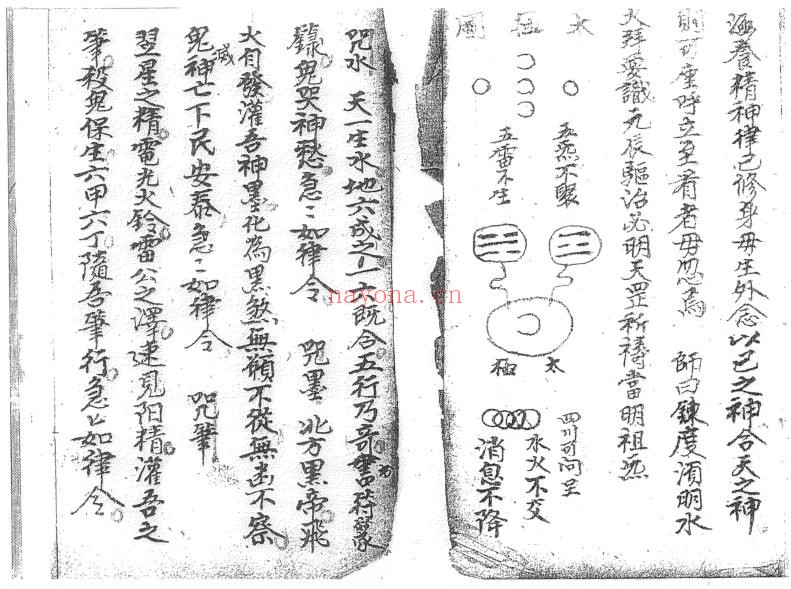 先天祖炁一派玄秘符法（道教书籍大全）