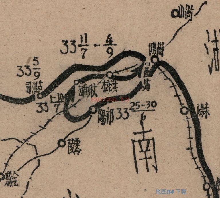 151师八年抗战概图