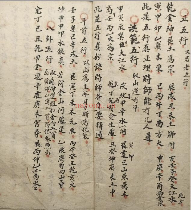 《地理阳宅阴宅开门放水消水纳总诀》105页双页版