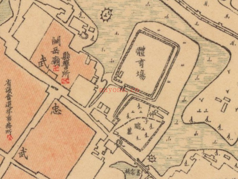 1921年江苏《沭阳县城厢》