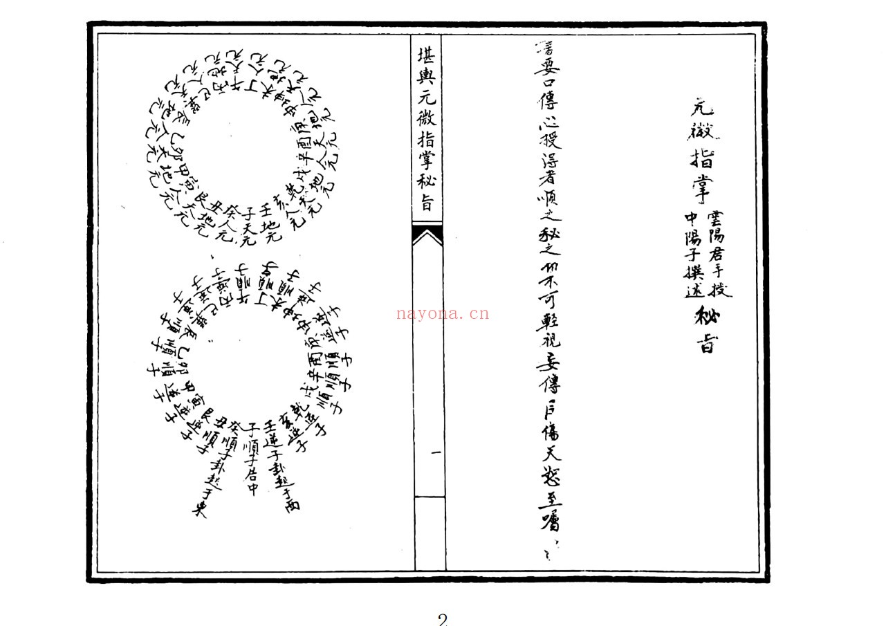 堪舆元微指掌秘旨