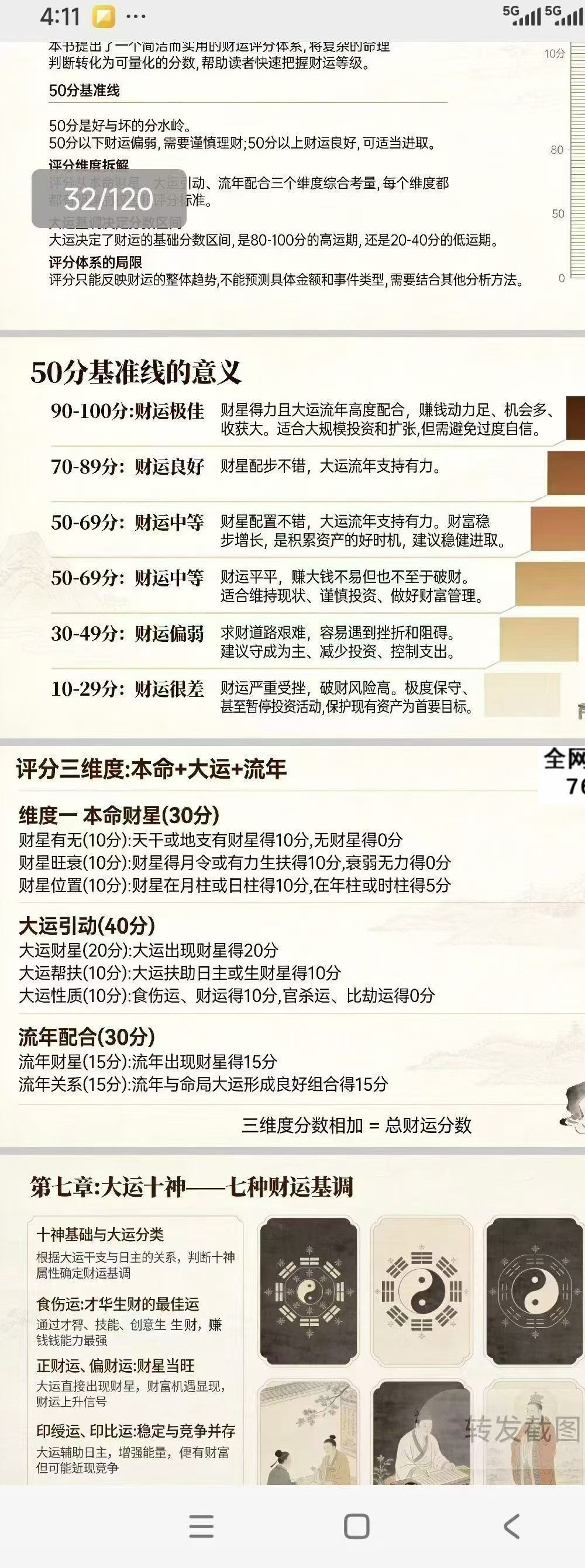 《八字财运实战精解课程》PPT 120页电子版
