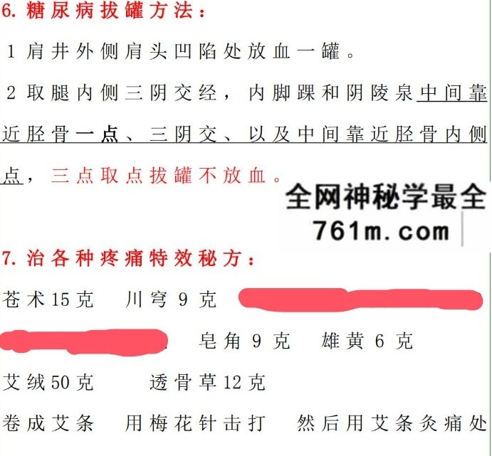 《四川李老特效药方》6页
