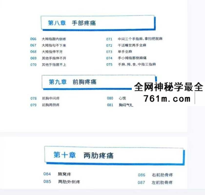 《绝技妙杀疼痛》169页