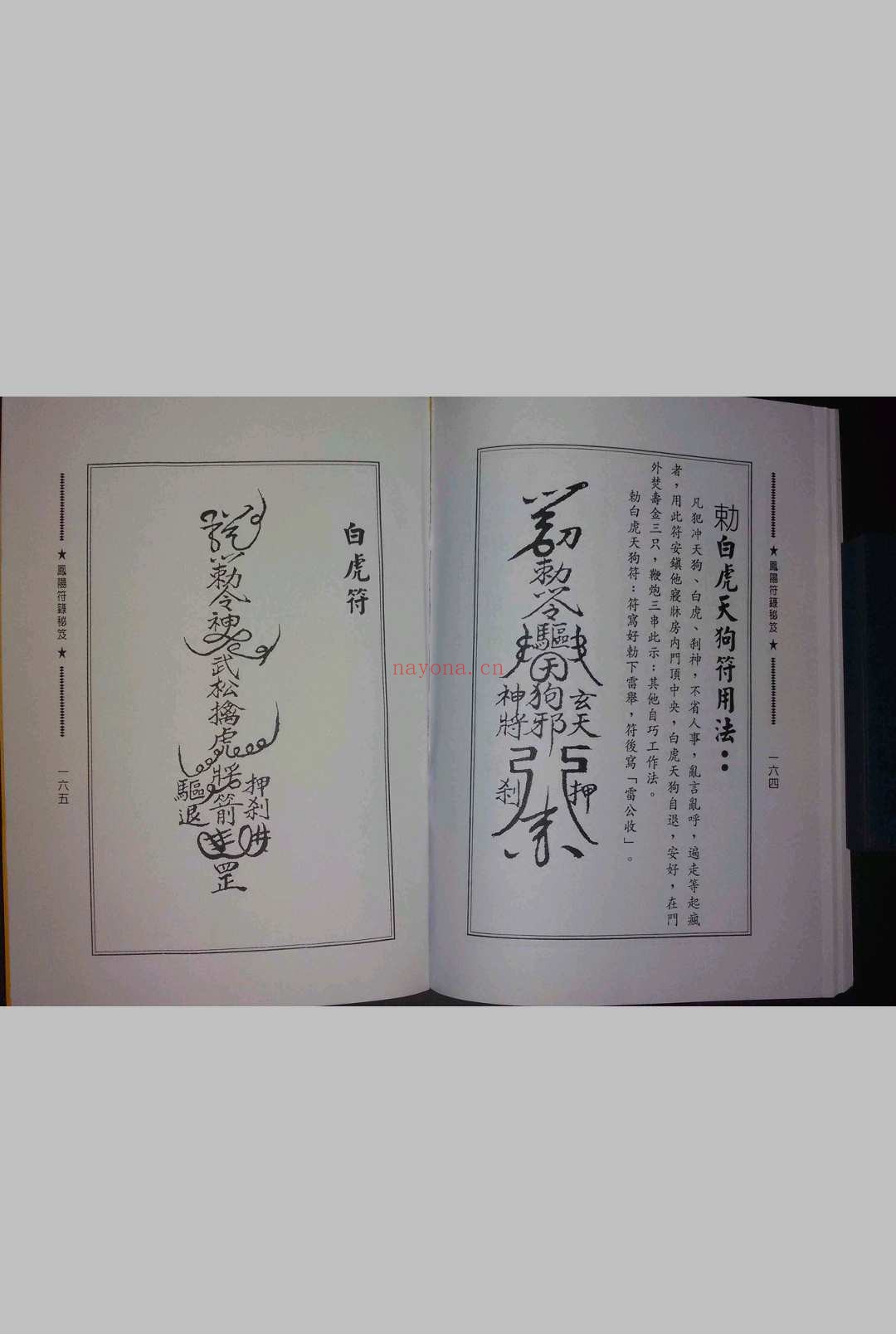凤阳符箓秘笈