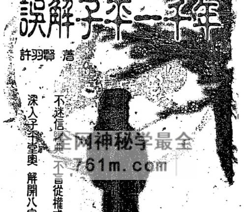 许羽贤《误解子平一千年》PDF电子书322页