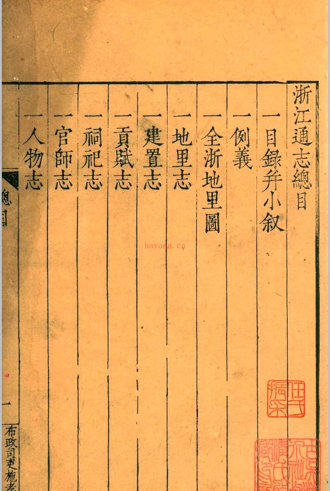 （嘉靖）浙江通志.七十二卷.胡宗宪.胡宗宪.薛应旂.薛应旂.嘉靖
