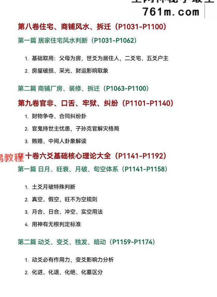王虎应《六爻万象答疑全书》 1202页