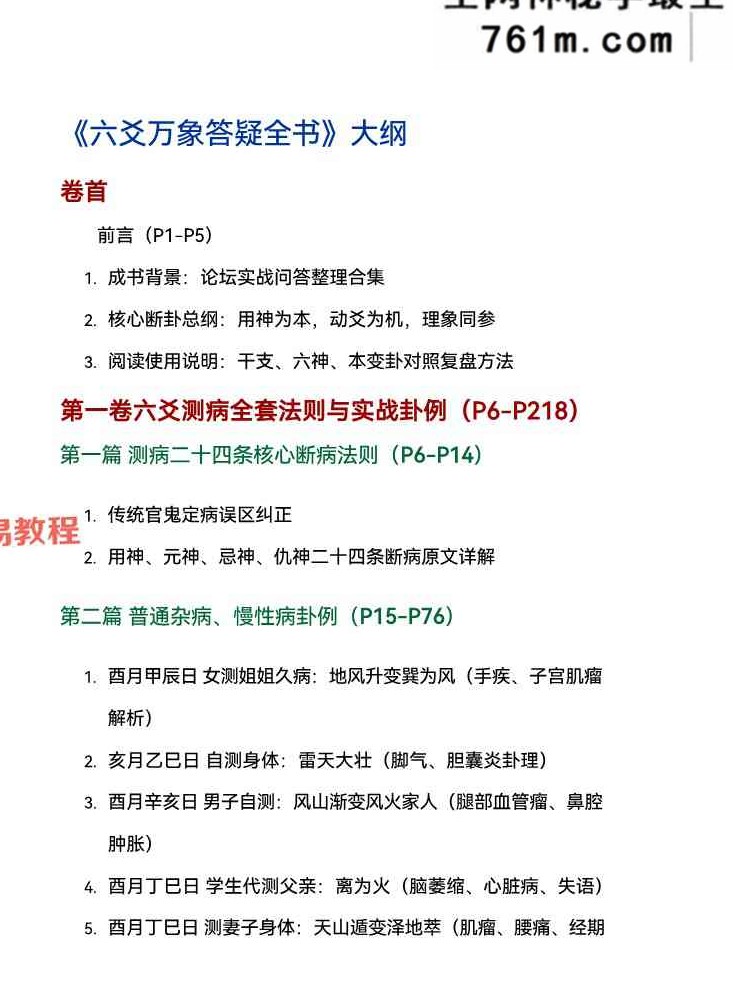 王虎应《六爻万象答疑全书》 1202页