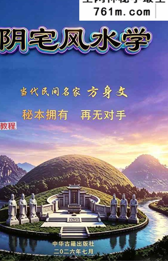 民间风水秘本祖传-方身文-《阴宅风水学》当代民间名家353页（699元）
