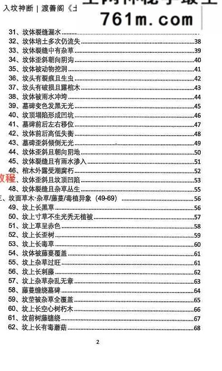 入坟神断（坟包200种问题200解）399元