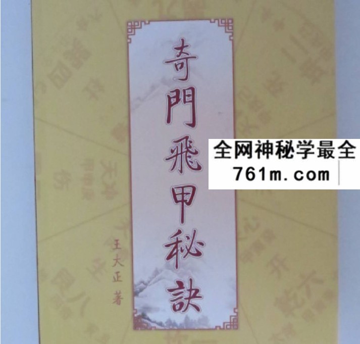 王大正-奇门飞甲秘诀录像81集 +教材362页