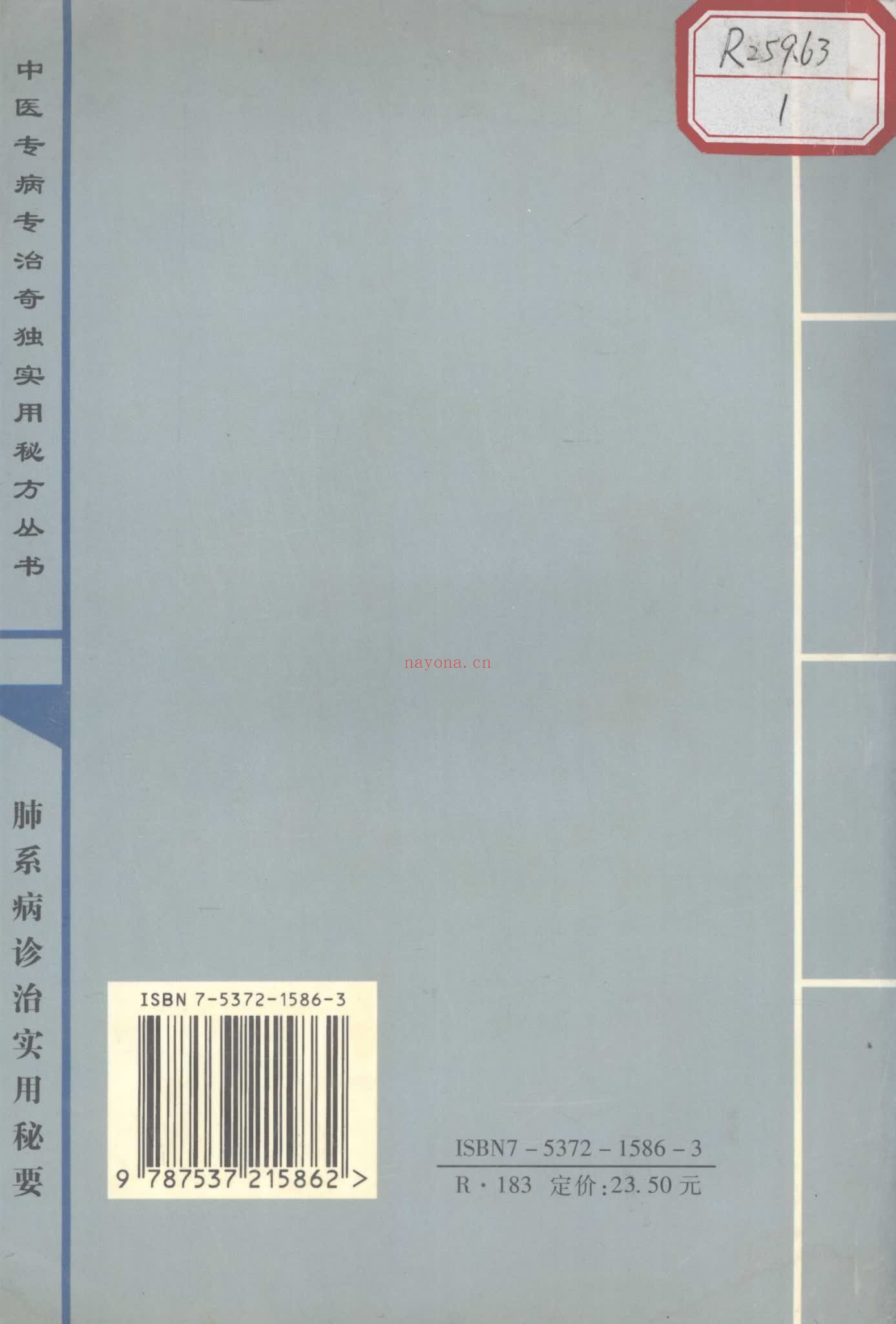 《肺部病诊治实用秘要附案例》PDF电子书（339页）