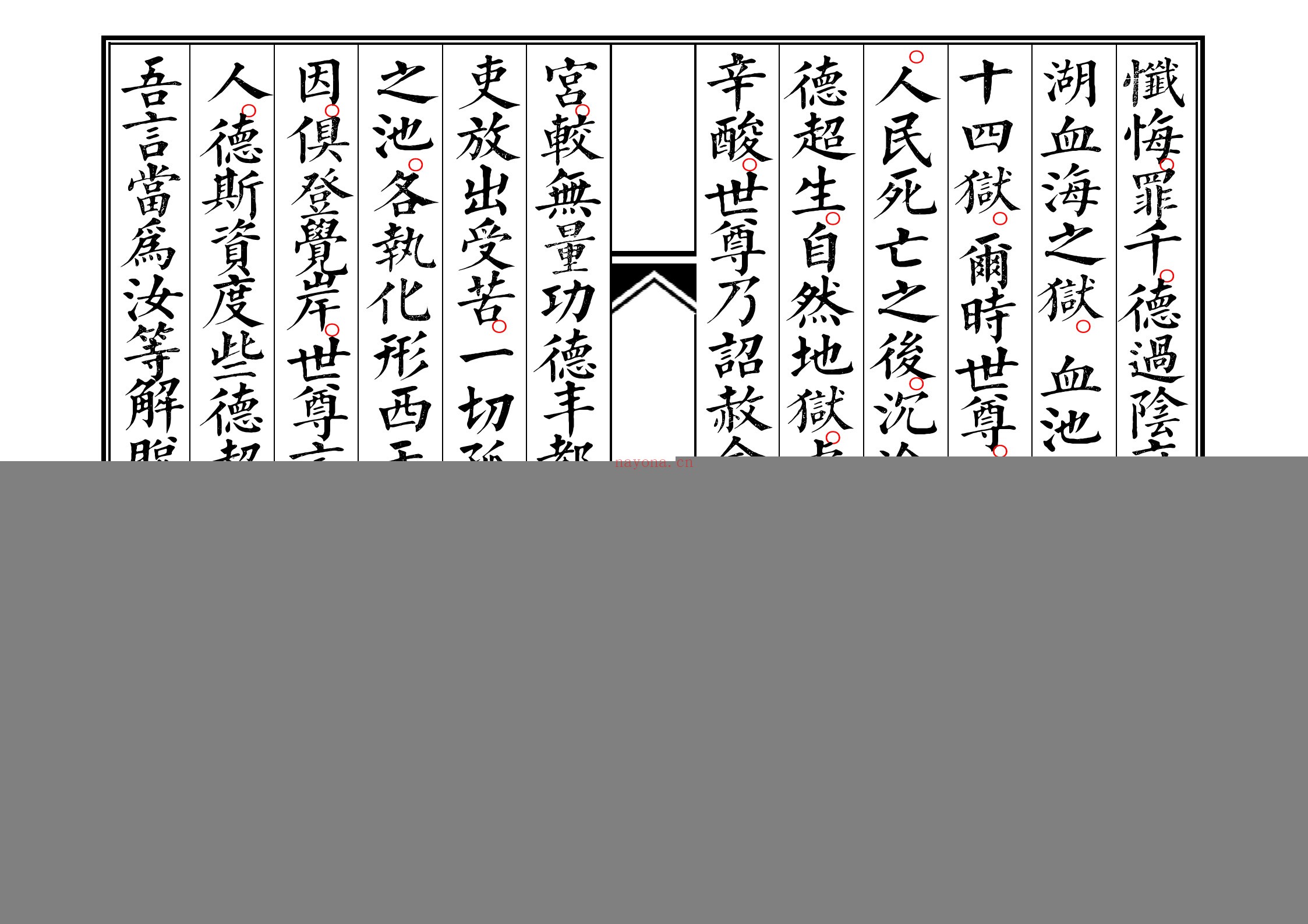 佛教六狱经