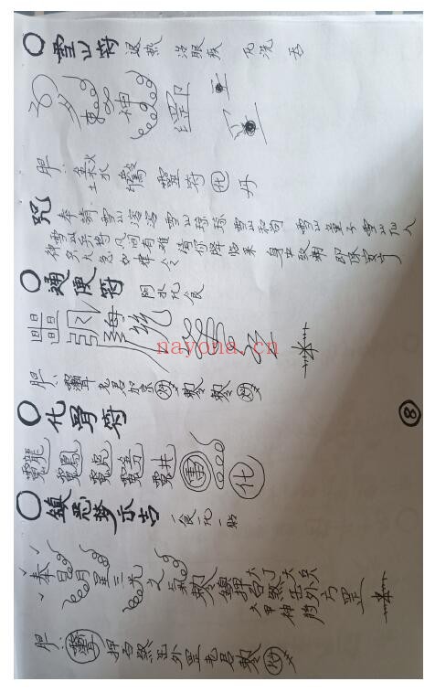 《急应雷坛南传茅山大显威灵法脉》49页