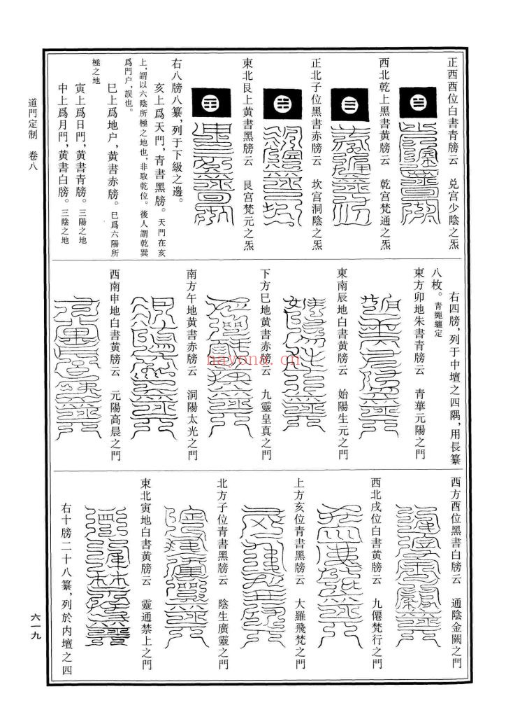 《道门科范大全集》