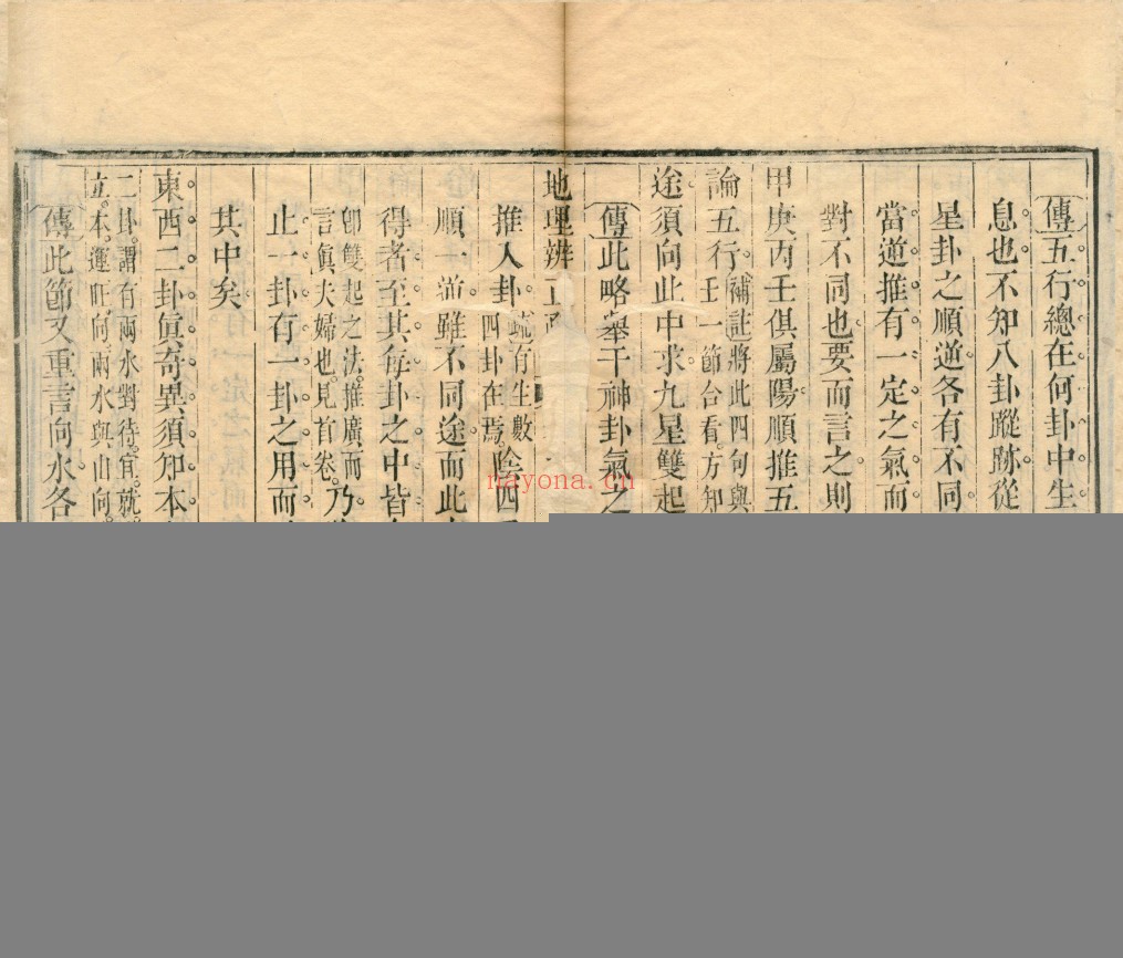 地理辨正疏五卷